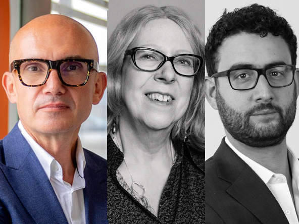 Michael Evans, Viki Cooke and Ben Shimshon